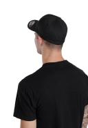 Flexfit Wooly Combed Stretchable Cap - Black