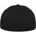 Flexfit Wooly Combed Stretchable Cap - Black