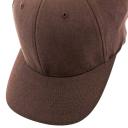 Flexfit Wooly Combed Stretchable Cap - Brown