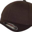 Flexfit Wooly Combed Stretchable Cap - Brown