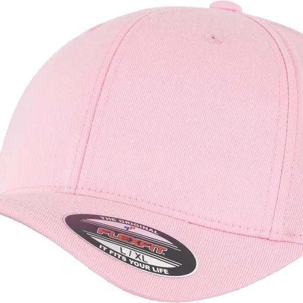 Flexfit Wooly Combed Stretchable Cap - Pink