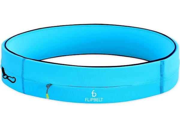 FlipBelt Zipper Aqua XL