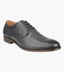 Florsheim Shoes Flex Lux Plain Toe Derby Grey Size 7.5 UK