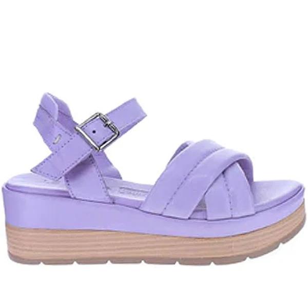 Fold | Lilac | Le Sansa | Le Sandals | Womens Shoes Online | Australia Lilac / 37
