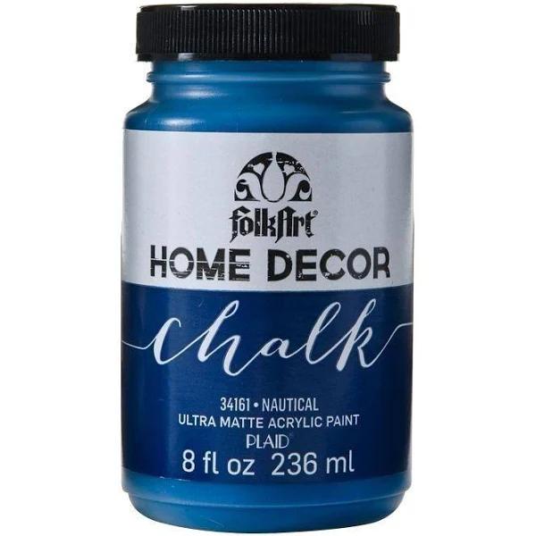 FolkArt Home Decor Chalk Paint 8oz - Nautical*