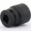 Force 15/16" x 1/2" Drive Imperial 6 Point Impact Socket - 44515.16