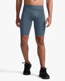 Force Compression Shorts, 2XU, L, Turbulence/Harbor Mist
