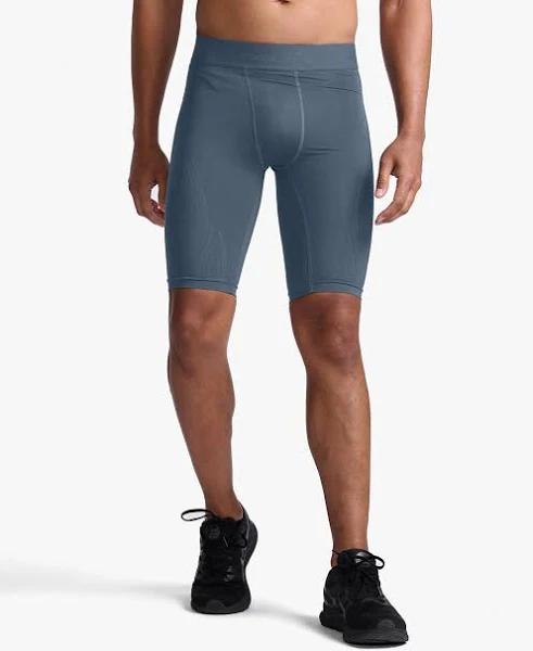 Force Compression Shorts, 2XU, L, Turbulence/Harbor Mist