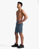 Force Compression Shorts, 2XU, XXL, Turbulence/Harbor Mist