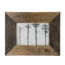 Foreside Black Color Block Hickory Frame One-Size