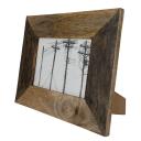 Foreside Black Color Block Hickory Frame One-Size