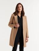 Forever New Becca Single Breasted Coatigan in Brown Camel 12