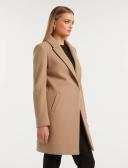 Forever New Becca Single Breasted Coatigan in Brown Camel 14