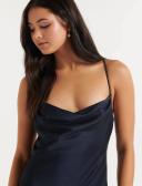 Forever New Blair Back Detail Maxi Dress in Navy 12