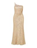 Forever New Carolyn Sequin Gown in Rose Gold 4