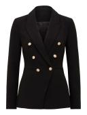 Forever New Chloe Military Blazer in Black 16