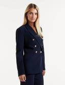 Forever New Chloe Military Blazer in Navy 4