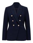 Forever New Chloe Military Blazer in Navy 4