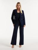 Forever New Chloe Military Blazer in Navy 4