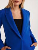 Forever New Cleo Single Breasted Coatigan in Blue Royal Blue 16