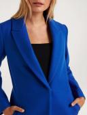 Forever New Cleo Single Breasted Coatigan in Blue Royal Blue 4