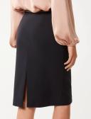 Forever New Diana Belted Pencil Skirt in Navy 16