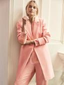 Forever New Diana Single Breasted Coatigan in Pink 14