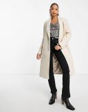 Forever New Formal Coat in cream-White