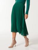 Forever New Hailee Pleated Skirt in Green 4