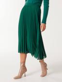 Forever New Hailee Pleated Skirt in Green 6