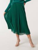 Forever New Hailee Pleated Skirt in Green 6