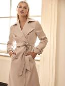 Forever New Hamilton Mac Trench Coat in Cream Stone 6