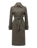 Forever New Hamilton Trench Mac in Green Olive 14