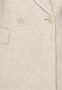 Forever New Longline Relaxed Formal Coat in cream-White