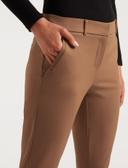 Forever New Petite Mindy 7/8Th Slim Pants in Brown Chestnut M 12