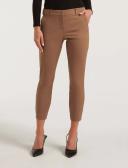Forever New Petite Mindy 7/8Th Slim Pants in Brown Chestnut M 14