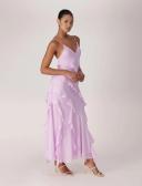 Forever New Poppy Ruffle Gown in Pink 8