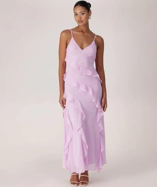 Forever New Poppy Ruffle Gown in Pink 8