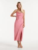 Forever New Women's Blair Back Detail Maxi Dress in Wild Rose, Size 10 | Polyester