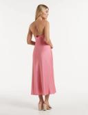 Forever New Women's Blair Back Detail Maxi Dress in Wild Rose, Size 10 | Polyester