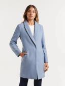 Forever New Women's Cleo Single-Breasted Coatigan in Forget-Me-Not, Size 14