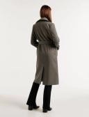 Forever New Women's Hamilton Mac Trench in Olive, Size 8
