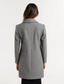 Forever New Women's Kiana SB Petite Coatigan in Dark Grey Marle, Size 8