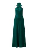 Forever New Yvette Knot Tie Neck Gown in Green Forest 4