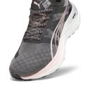 ForeverRun Nitro Women's Running Shoes in Black/Koral Ice/Silver, Size 8 by Puma