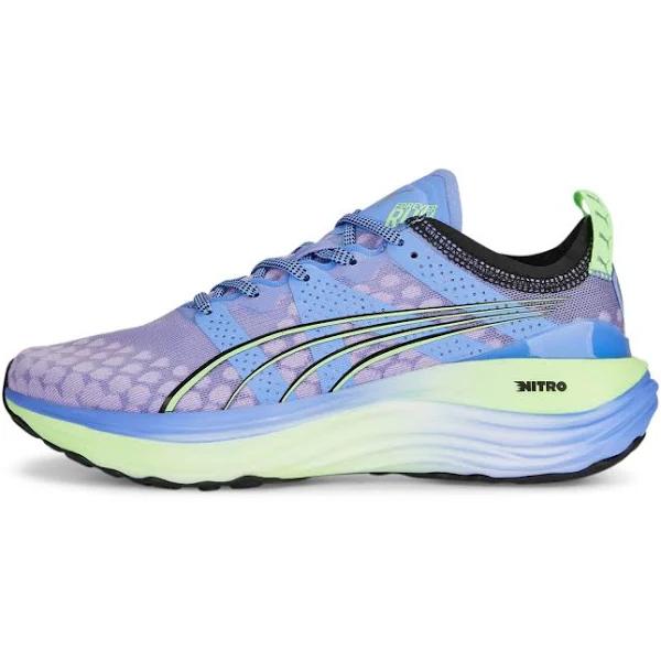 ForeverRun Nitro Women's Running Shoes in Elektro Purple/Fizzy Lime, Size 6.5 by Puma