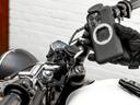 Fork Stem Mount Motorcycle with Poncho for iPhone 14 Pro Max