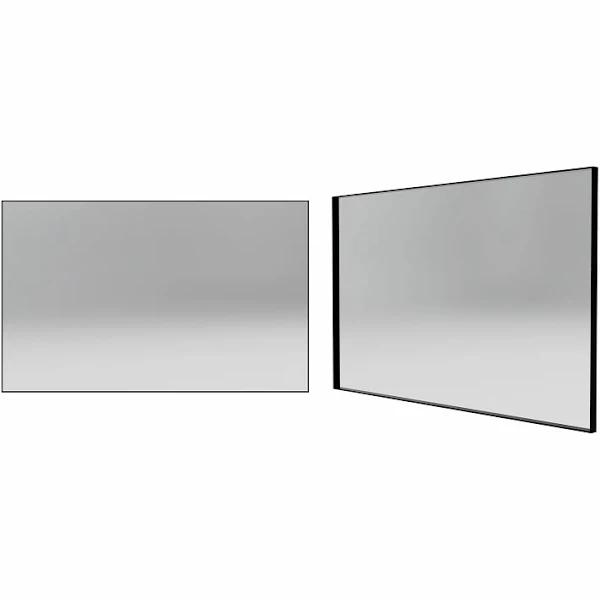 Forme 1200mm Black Rectangle Framed Mirror