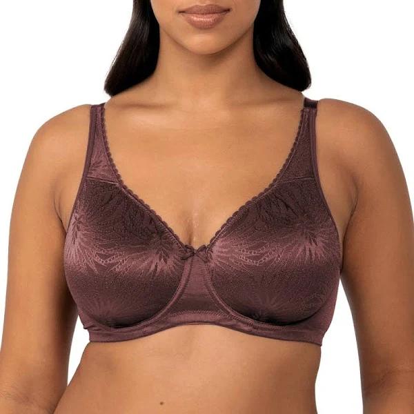 Formfit by Triumph Women's Delicate Minimiser Bra - Smokey Russet - Size 18D