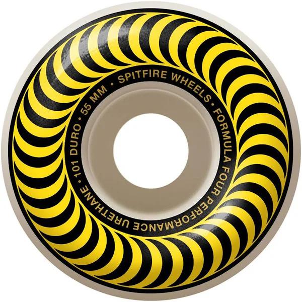 Formula Four Classic Swirl 99 Wheel 55mm / Yellow